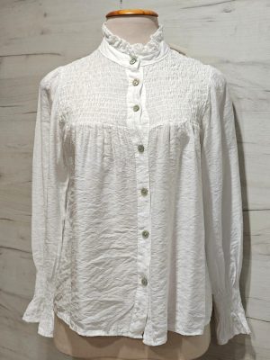 blusa aura blanca