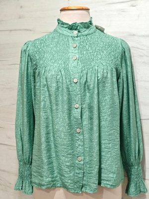 blusa aura verde