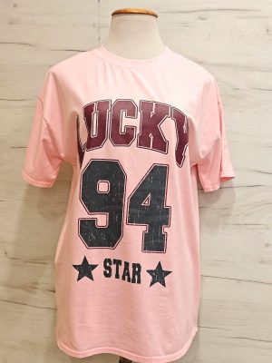 camiseta star 94 rosa