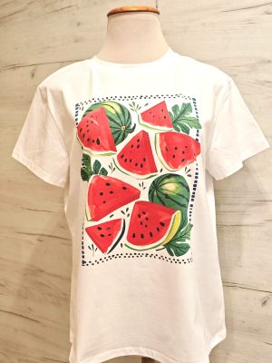 camiseta watermelon print