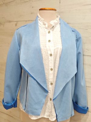 blazer classic azul