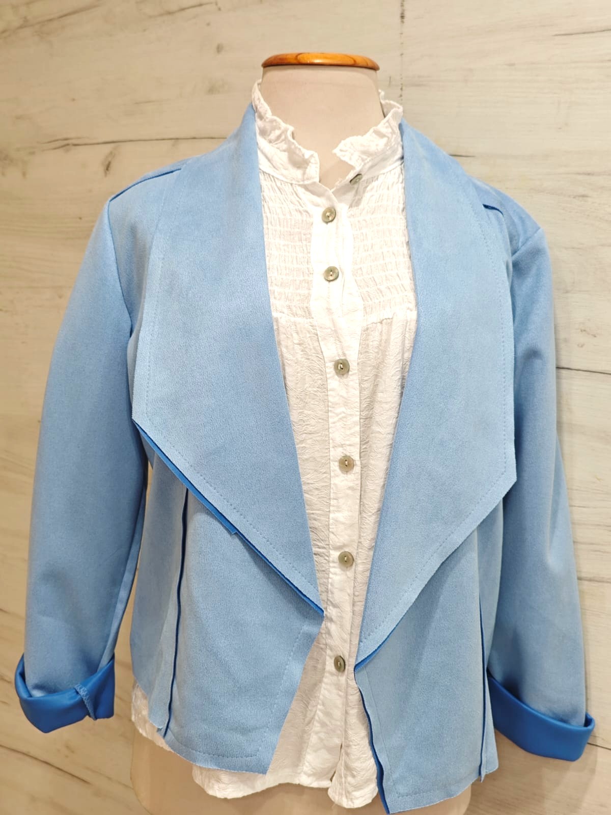 blazer classic azul