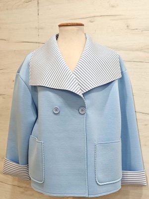 chaqueta nautic line azul