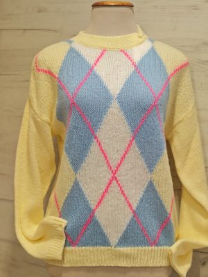 Jersey Rombos Amarillo