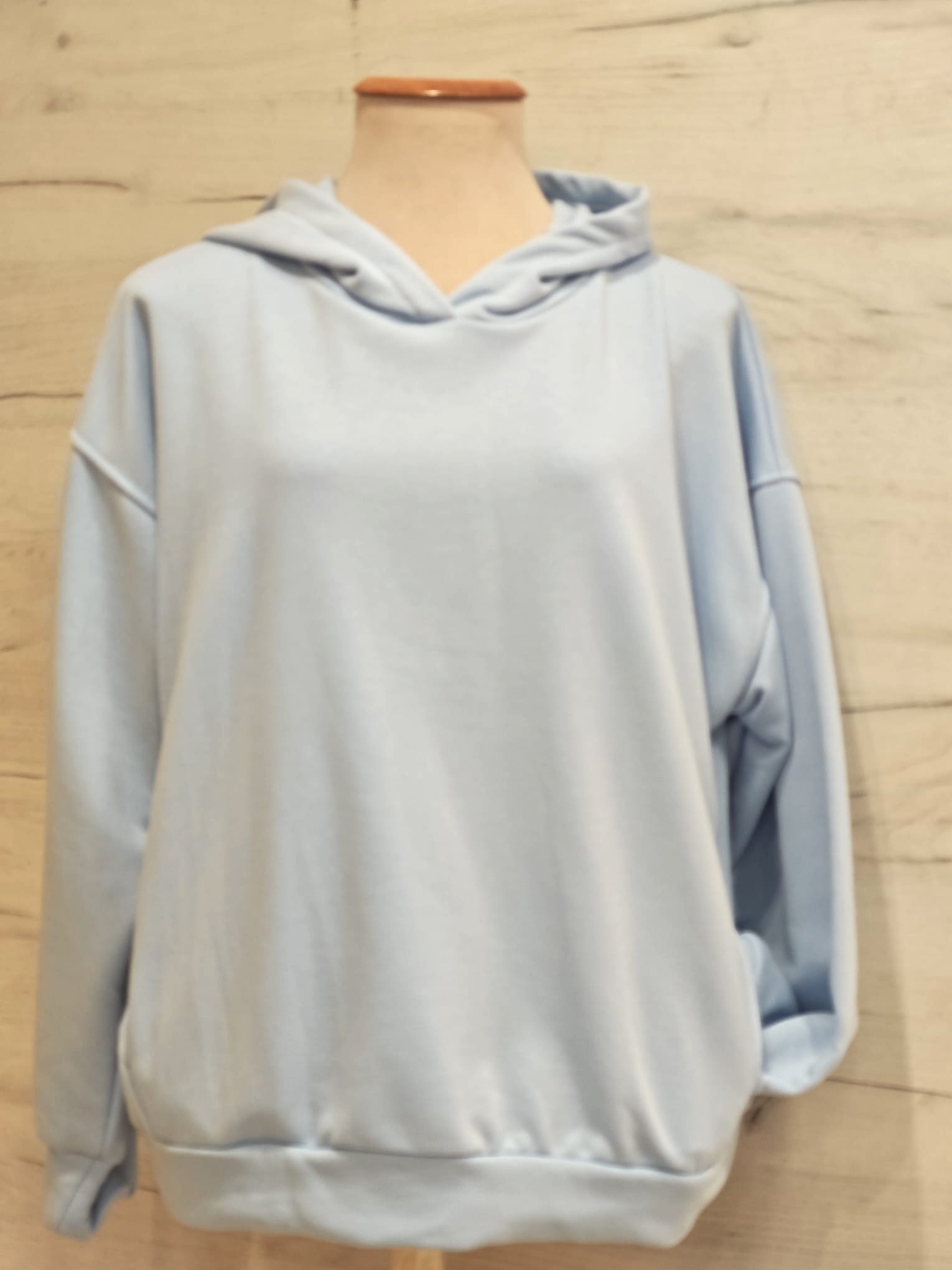 sudadera sprint capucha azul