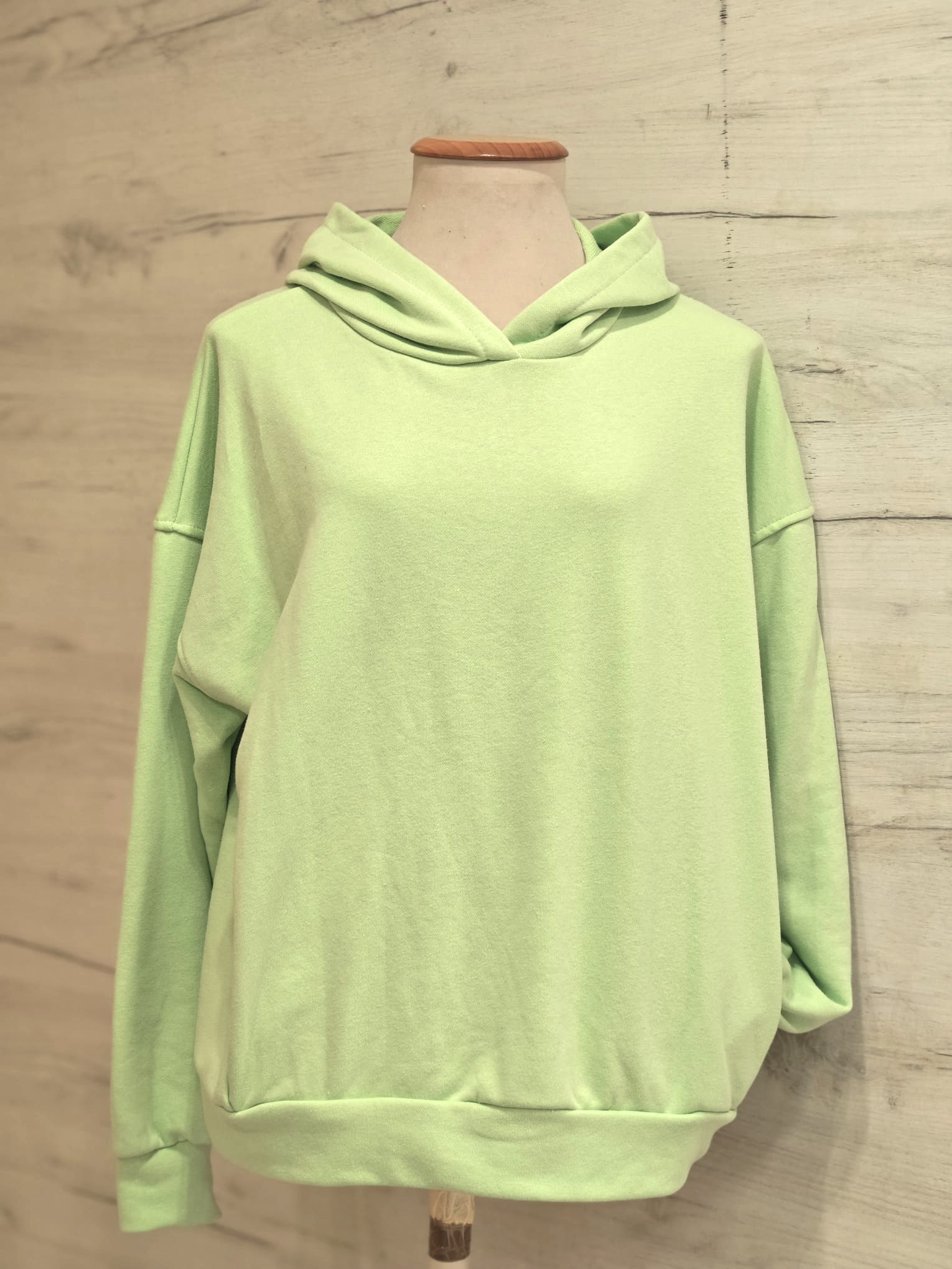 sudadera sprint capucha verde
