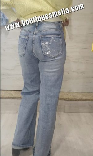 Pantalón Estrella detrás