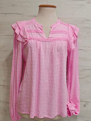 blusa plumeti rosa
