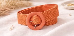 cinturón elástico naranja